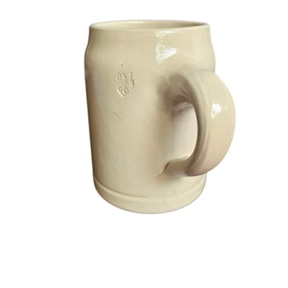 Vintage Schwaben Bräu Beer Stein Mug 0.5L West Germany Stoneware Handle German - Picture 3 of 6